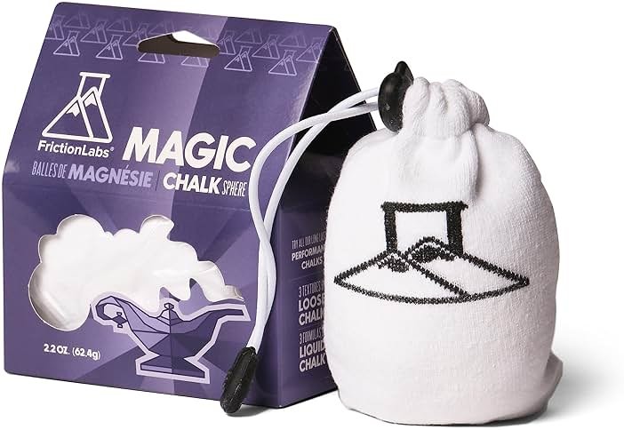 Friction Labs Gym Chalk – Magic Ball, PRO Ball (Chalk Bag Sock) | Non-Toxic Climbing Chalk for Bouldering, Gymnastics & More - Product Image