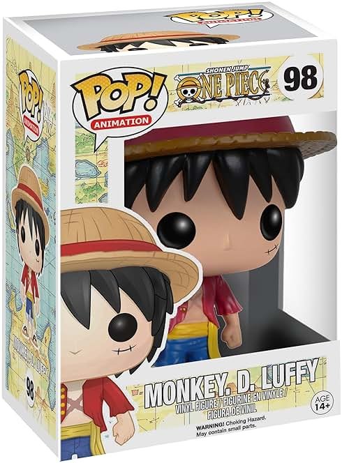Funko POP Anime: One Piece Luffy Action Figure,Multicolor - Product Image