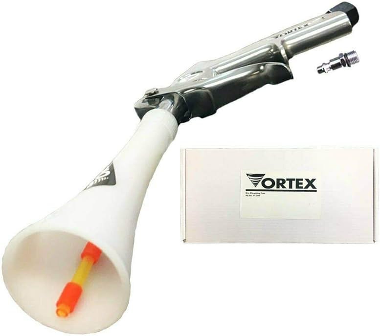 HI-TECH Vortex II Air Cleaning Gun – Pro Auto Detailing Tool for Deep Cleaning Interiors & Exteriors – Uses Air Compressor – Blasts Dust, Dirt & Grime Fast - Product Image