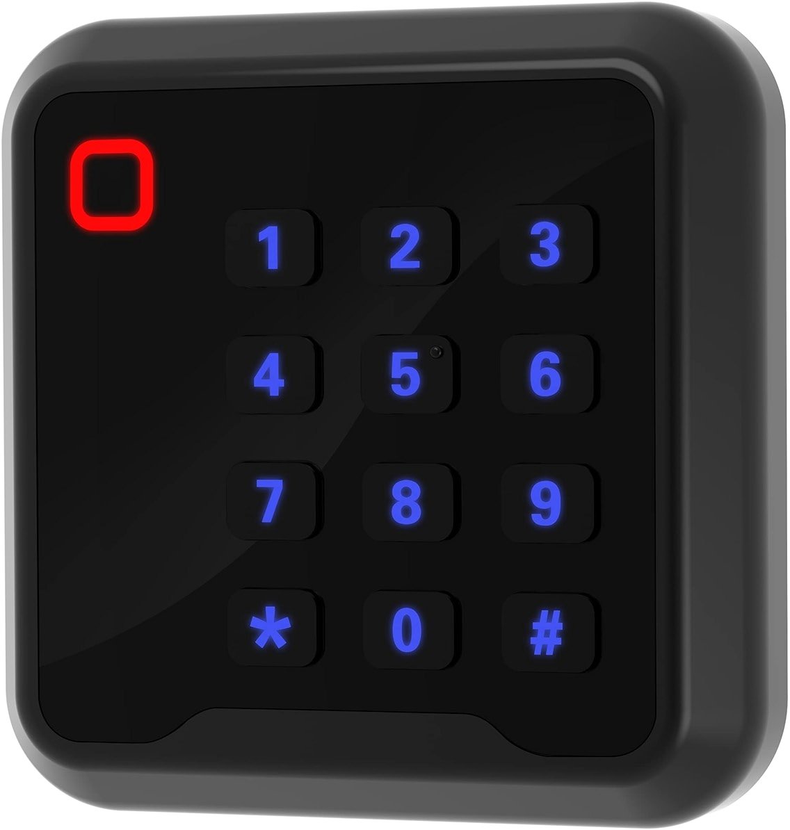 UHPPOTE Wiegand 26/34 Bit 125KHz EM RFID Card Door Entry Reader Keypad | Waterproof for Access Control Board - Product Image