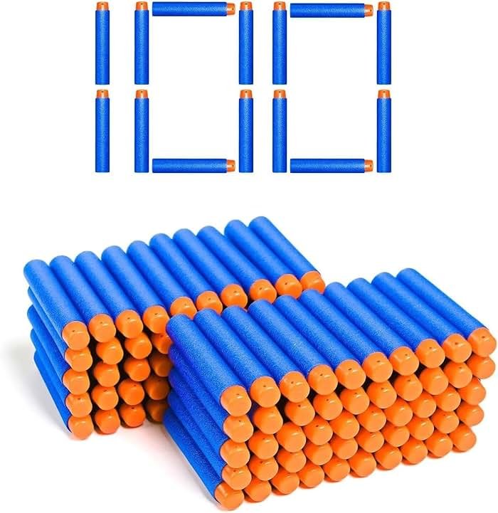 Nerf N Strike Blaster Compatible Dart Bullets, Compatible with All Elite 2.0 Series Blasters Blue - Product Image