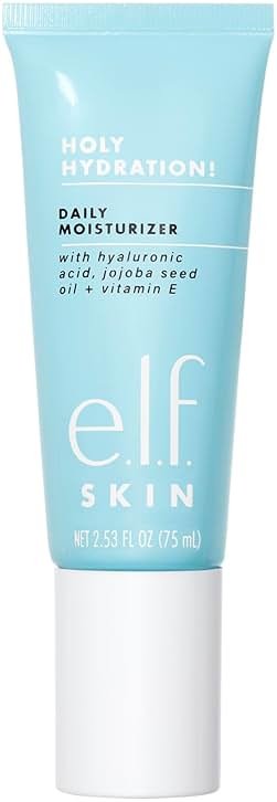 e.l.f. SKIN Holy Hydration! Daily Hydration Moisturizer, Lightweight Face Cream, Hydrating with Aloe & Jojoba, Smooths & Softens Skin, All Skin Types - Product Image