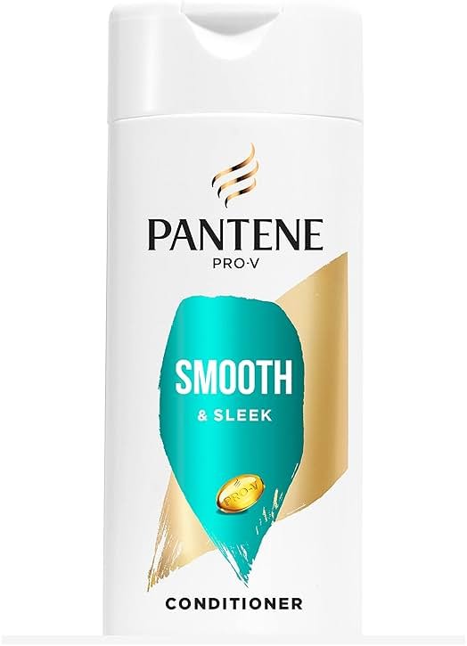 Pantene Pro-V Smooth & Sleek Conditioner, 3.38 fl oz - Product Image
