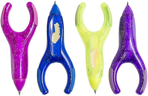 PenAgain Twist 'N Write Pencil Kids Learning Writing Assorted Colors 4 Count (00071) - Product Image