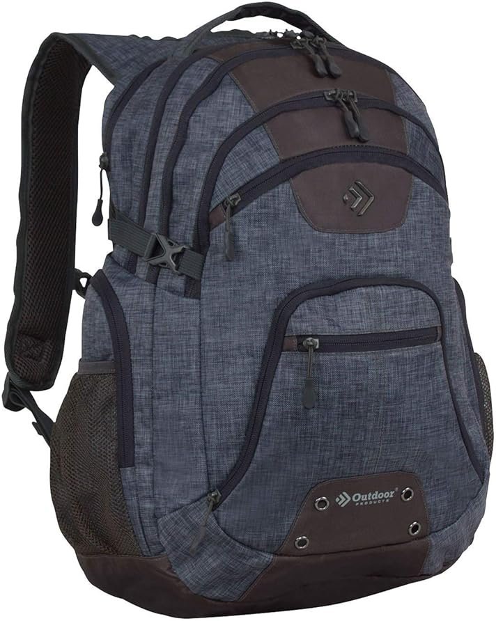 Outdoor Products Module Day Pack (Midnight Black) (Heathered Print) - Product Image