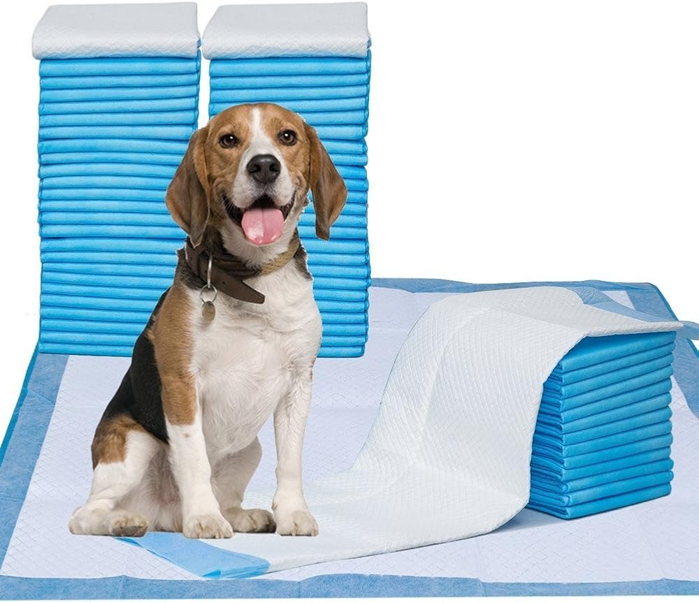 Puppy Pads, 34" x 28" XXL-Large, Ultra Absorbent - All Day Premium Dog Pads - 42 Count by Petphabet - Product Image