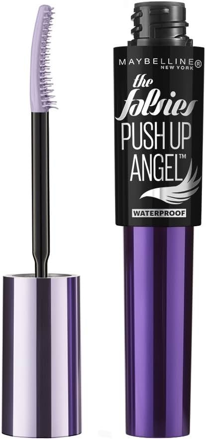 Maybelline The Falsies Push Up Angel Waterproof Mascara, Lengthening and Curling Make Up Formula, Very Black, 1 Count - Product Image