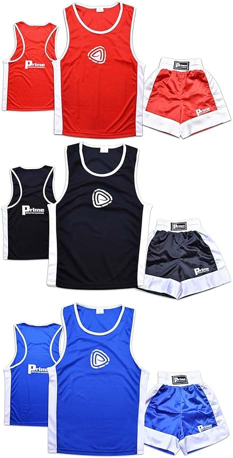 Kids Boxing Uniform Set Top & Shorts 2 Pcs Top shorts Boxing Clothes for Kids Boys/Girls For 03 to 14 Years - Product Image