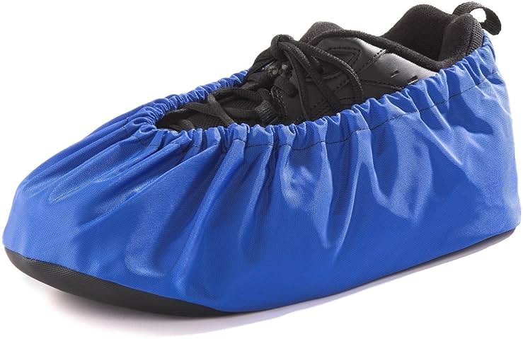 Reusable Washable Shoe & Boot Covers, Made in USA, NonSkid & Lab Tested, 4 Sizes - Product Image
