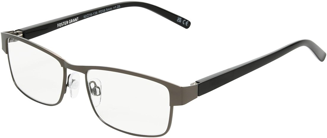 Foster Grant Men's Leo Square Reading Glasses - Product Image