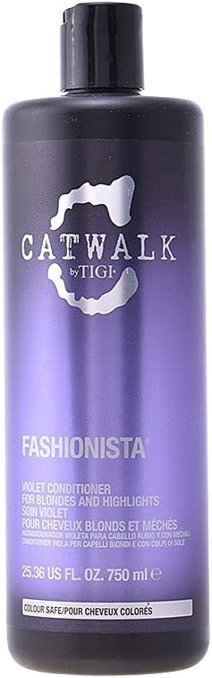 Bed Head TIGI Catwalk Fashionista Violet Conditioner (For Blondes and Highlights), 25.36 Ounce - Product Image