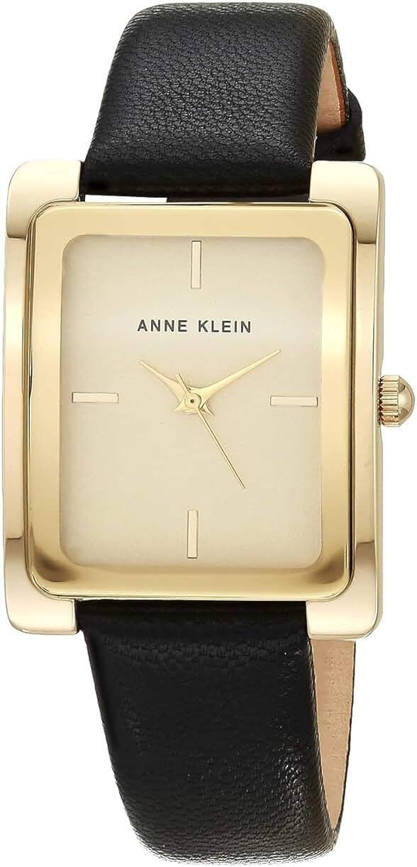 Anne Klein Women's Leather Strap Watch - Product Image
