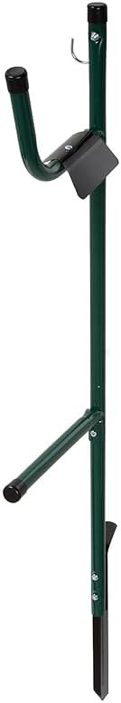 Water Hose Holder - Easy-to-Install Garden Hose Storage Metal Rack with Stake - Outdoor Freestanding Reel for Yard or Landscaping by Stalwart - Product Image