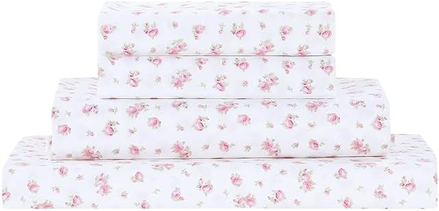 Modern Threads Silky Soft Microfiber and Wrinkle Free Sheets - Luxurious Microfiber Bed Sheets Includes Flat Sheet, Fitted Sheet with Deep Pockets, & Pillowcases Ivory, Twin - Product Image