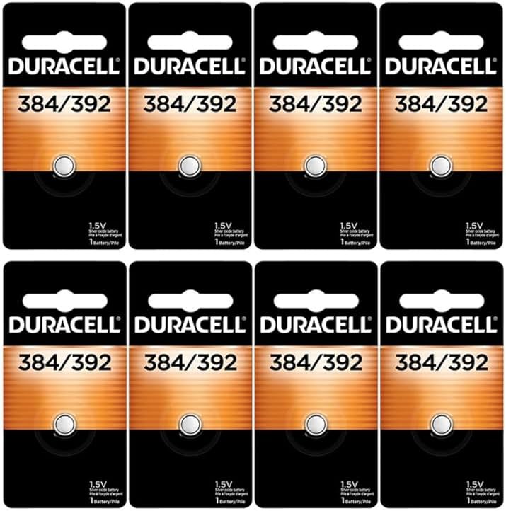 Duracell 384/392 - 2 pack - 4 packs - 8 total batteries - Product Image