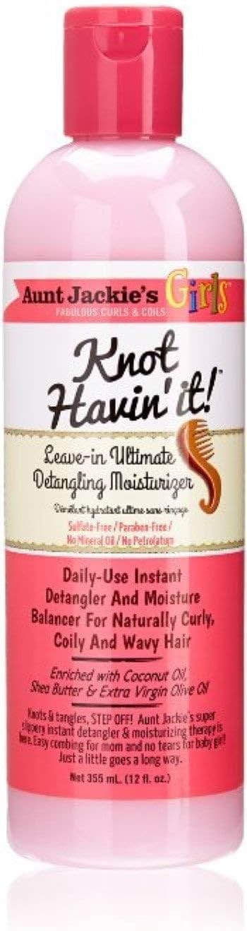 Aunt Jackie's Girls Knot Havin' It! Leave-In Ultimate Detangling Moisturizer, 12 oz (Pack of 3) - Product Image