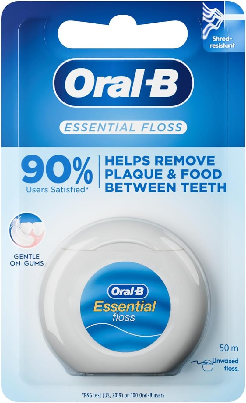 Oral B 005012 Unwaxed Dental Floss, 50 M - Product Image