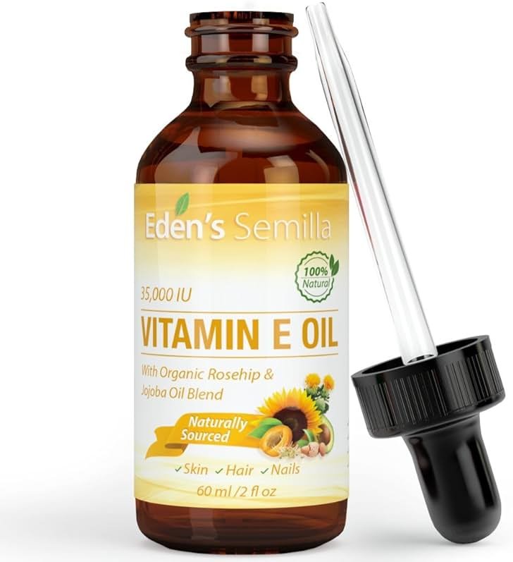 Eden's Semilla Natural Vitamin E Oil - 60ml - Product Image