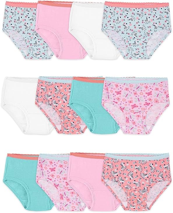 Fruit of the Loom Toddler Girls' Tag-Free Cotton Underwear - Product Image