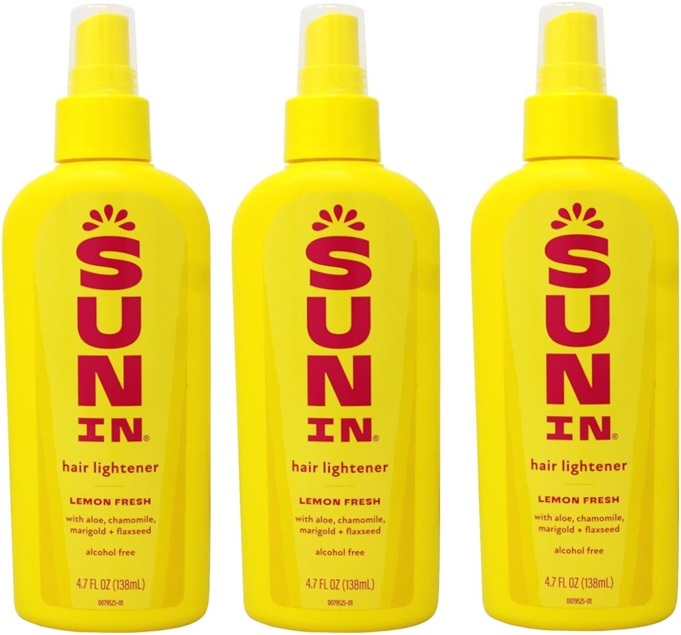 Sun-In Hair Lightener Spray Lemon Fresh 4.7 OZ - (Pack of 3) - Product Image