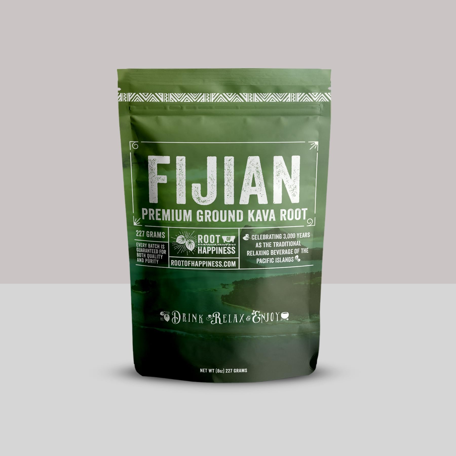 Root of Happiness Fijian Kava Powder - Premium 1/2lb - Product Image