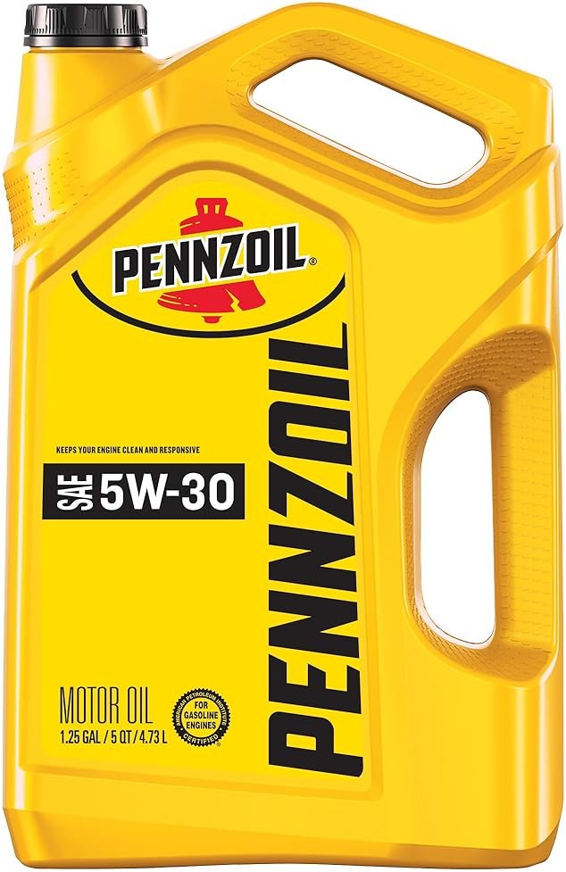 Pennzoil 5W-30 Motor Oil, 5 Quart - Product Image
