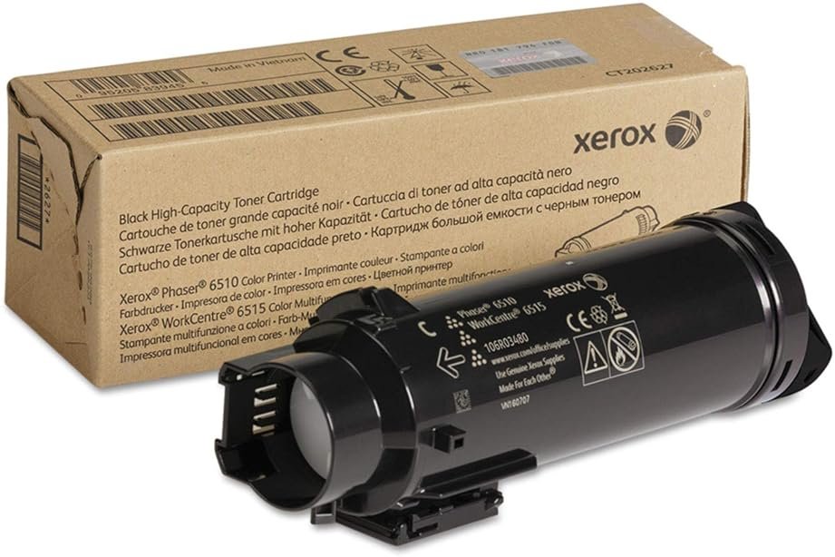 Xerox Phaser 6510/ Workcentre 6515 Black High Capacity Toner Cartridge (5500 Pages) - 106R03480 - Product Image