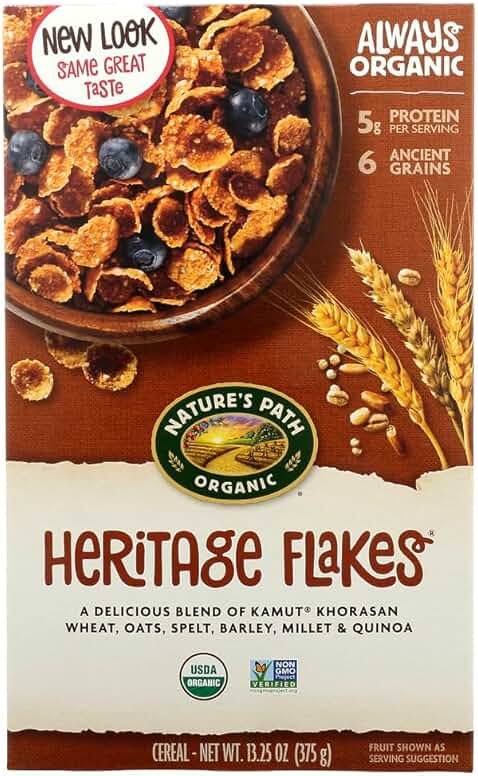 Nature's Path Organic Heritage Heirloom? Whole Grain Flake Cereal - 13.25 oz - 2 pc - Product Image