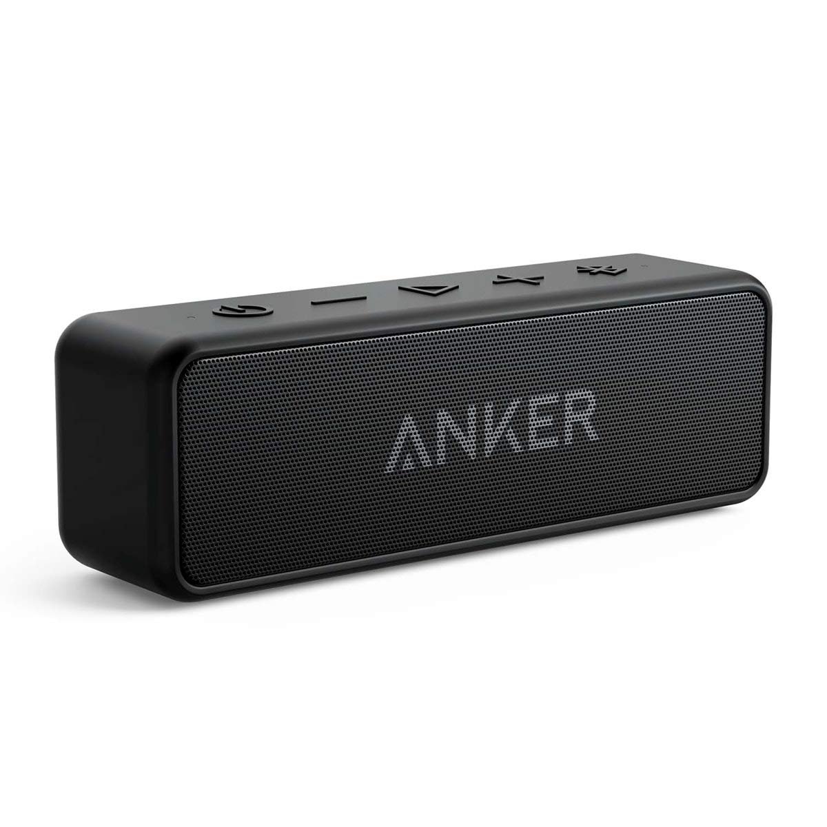 Anker Soundcore 2 Portable Bluetooth Speaker with Stereo Sound, Bluetooth 5, Bassup, IPX7 Waterproof, 24-Hour Playtime, Wireless, Speaker for Home, Outdoors, Travel - Product Image
