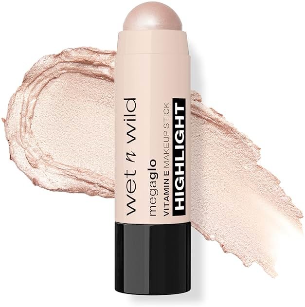 wet n wild MegaGlo Makeup Stick, Buildable Color, Versatile Use, Cruelty-Free & Vegan - When the Nude Strikes - Product Image