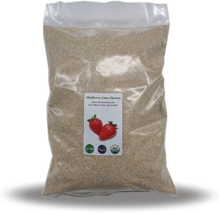 Oat Bran, 80 Ounces or 5 Pounds USDA Certified Organic, Non-GMO Bulk, Mulberry Lane Farms - Product Image