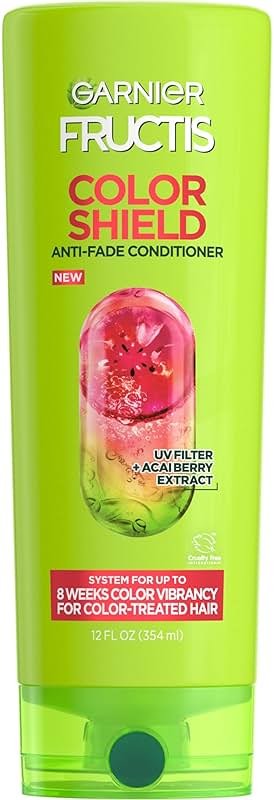 Garnier Fructis Color Shield Anti-Fade Conditioner for Color Treated Hair, 12 Fl Oz, 1 Count (Packaging May Vary) - Product Image