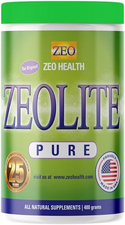 Zeolite Pure | Full Body Detox Cleanse for Women, Men, Adults | Supports Energy, Gut Health, Mental Clarity, & Optimal Inflammation Response | The Original Zeolite Powder (400 Servings) - Product Image