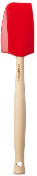 Le Creuset Silicone Craft Series Medium Spatula, 11 1/8" x 2 1/4", Cerise - Product Image