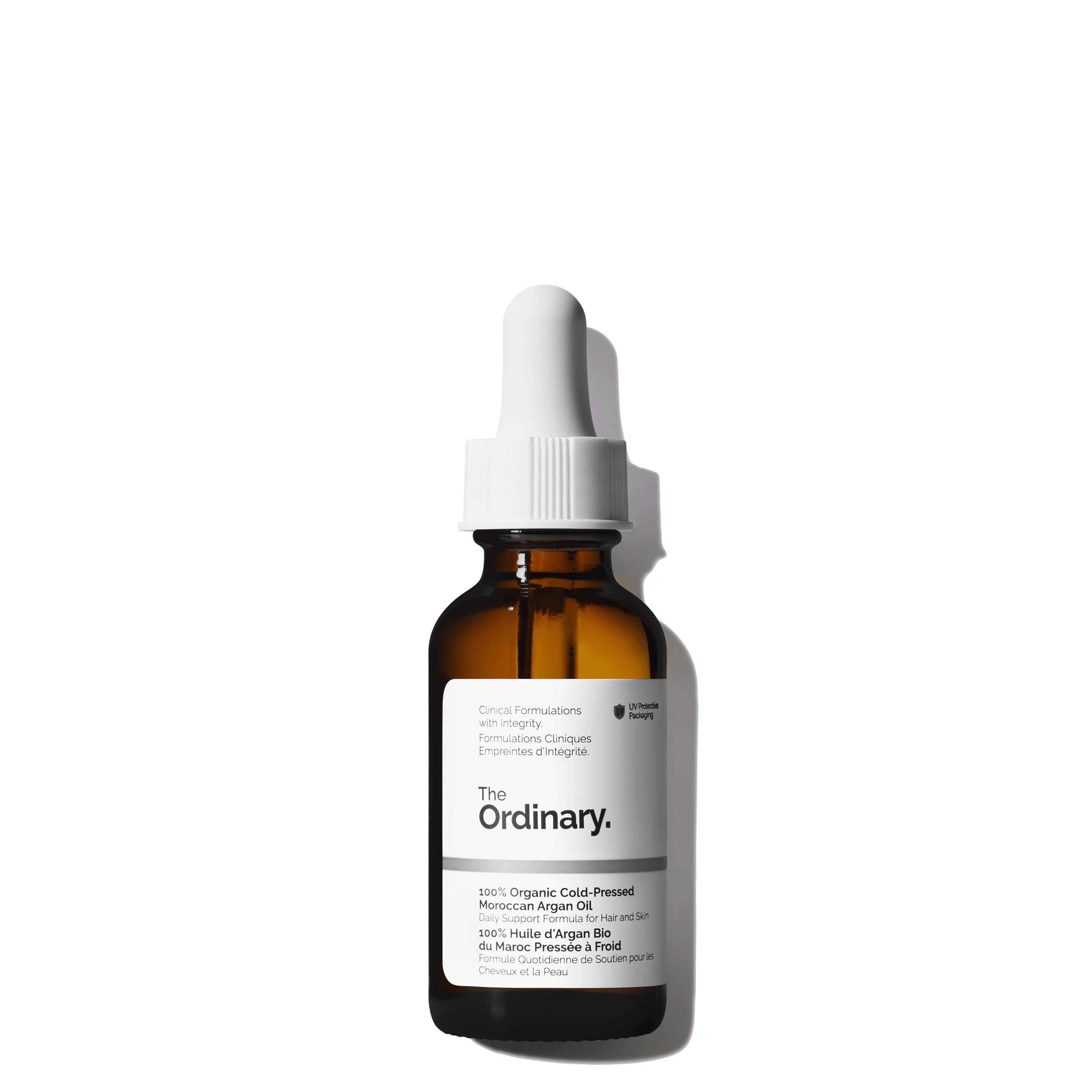 The Ordinary 100% Organic Cold-Pressed Moroccan Argan Oil, Nourishing and Hydrating Treatment for Skin & Hair, 1 Fl Oz - Product Image