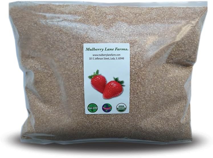 Wheat Bran, 32 Ounces (2 Pounds), USDA Certified Organic, Non-GMO, Bulk, Product of USA, Mulberry Lane Farms - Product Image