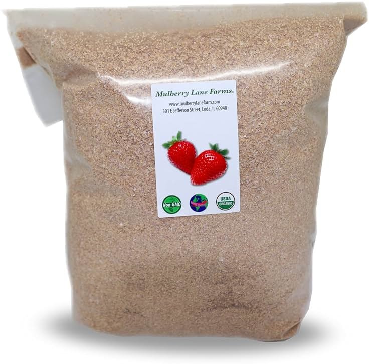 Wheat Bran, 4 Pounds USDA Certified Organic, Non-GMO Bulk, Product of USA, Mulberry Lane Farms - Product Image