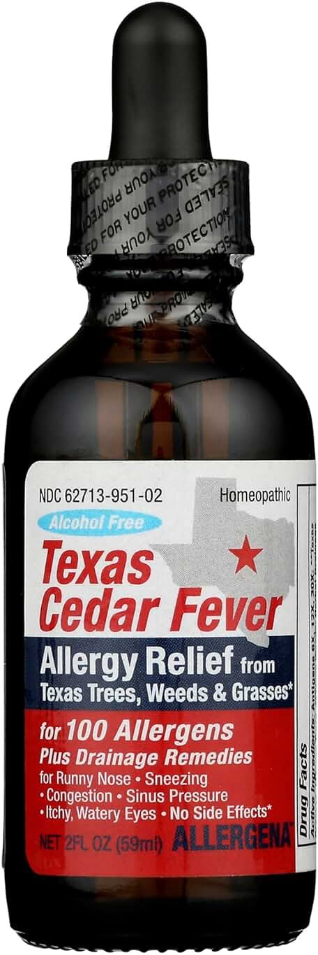 PROGENA Allergena Texas Cedar Fever (2 Fl Ounce, Adult) - Product Image