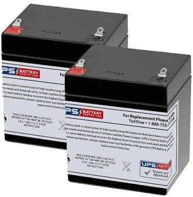 Razor Jr. Electric Wagon Ride-on Toy 12V 5Ah Scooter Replacement Battery Set - Product Image