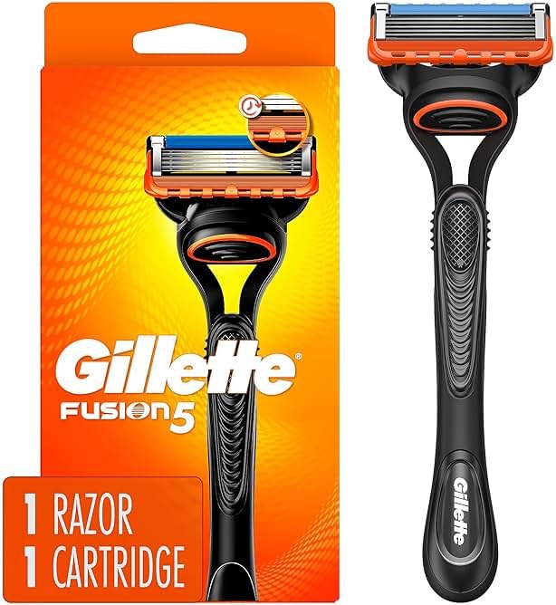 Gillette Fusion5 Razor for Men, Handle + 1 Razor Blade Refill - Product Image