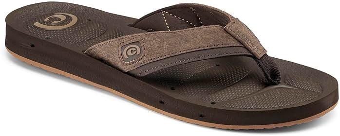 Cobian Draino 2 – Men’s Sandals With Water-Drain Footbed – Quick-Dry Flip Flops for Men for Beach and Boating - Product Image