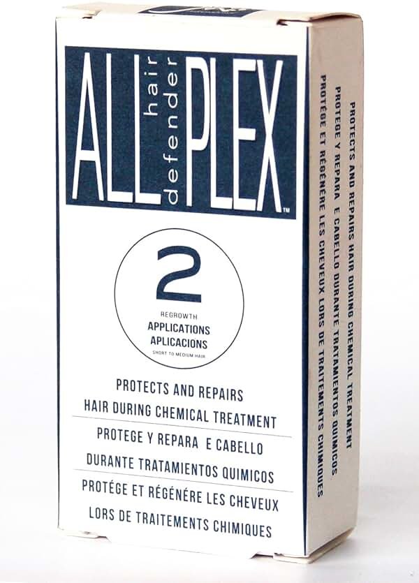 ALL hd PLEX Bond Treatment 2 Application Kit for Bleaching, Coloring, Toning, Perming, Relaxers & other chemical hair services. Protects & Improves All Hair types immediately created in Italy - Product Image