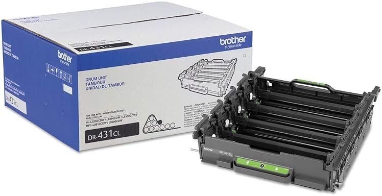 Brother Printer DR431CL Drum Unit-Retail Packaging , White - Product Image