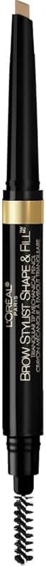 L'Oreal Paris Brow Stylist Shape & Fill Mechanical Eye Brow Makeup Pencil, Blonde, 0.008 oz. - Product Image
