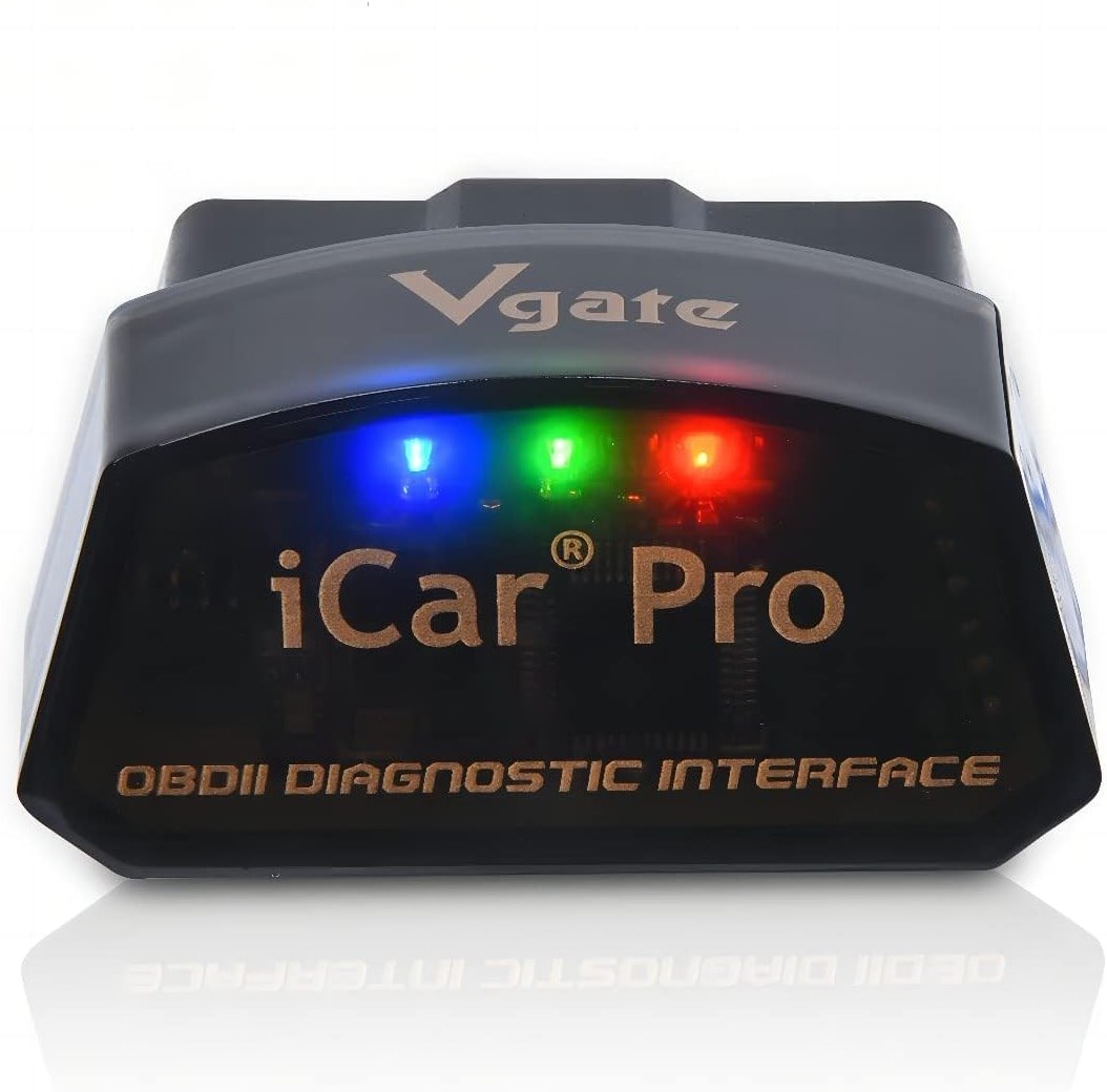 Vgate iCar Pro Bluetooth 4.0 (BLE) OBD2 Fault Code Reader OBDII Code Scanner Car Check Engine Light for iOS/Android | Fault Code Reader, OBDII, Car Check Engine Light, iOS/Android Compatible - Product Image