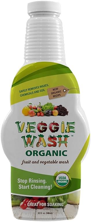 Veggie Wash Fruit & Vegetable Wash, 32-Fluid Ounce, Pack of 2 - Product Image