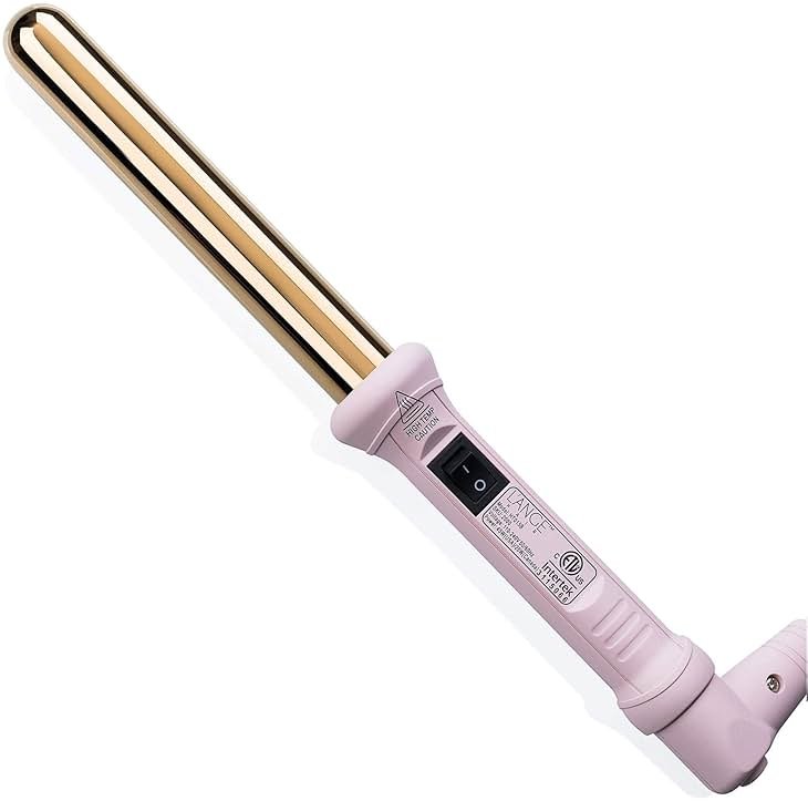 L'ANGE HAIR Ondulé 25MM Titanium Curling Wand | Professional Hot Tools Curling Iron 1 Inch | Salon Hair Styling Wands for Beach Waves | Best Hair Curler Wand for Frizz-Free, Lasting Curls - Product Image
