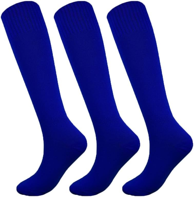 Fitliva Knee High Long Sports Socks Unisex Multicolor 3/6/12 Pairs - Product Image