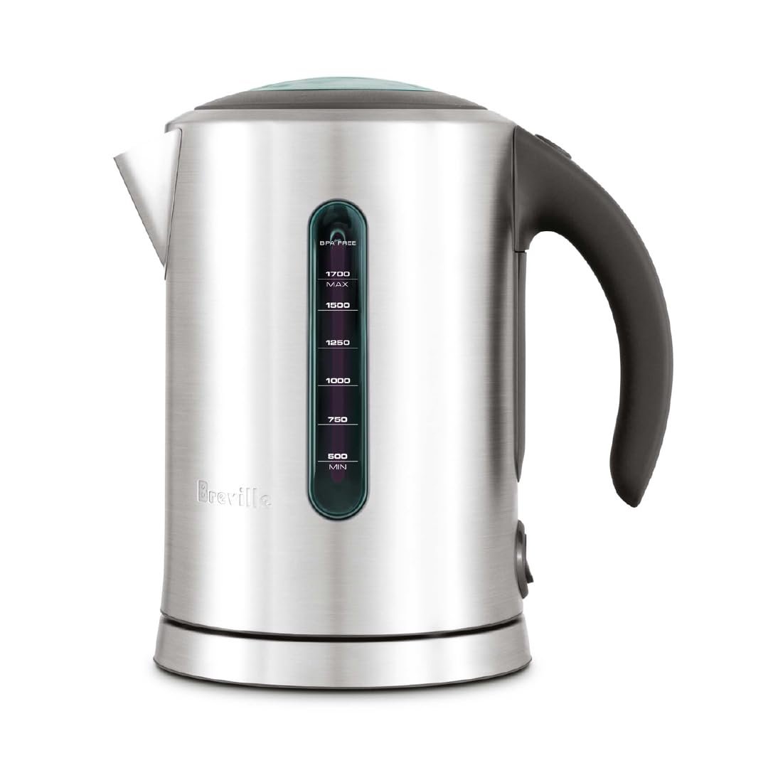 Breville BKE700BSS Soft Top Pure Hot Water Kettle, 7 Cup, Brushed Stainless Steel - Product Image