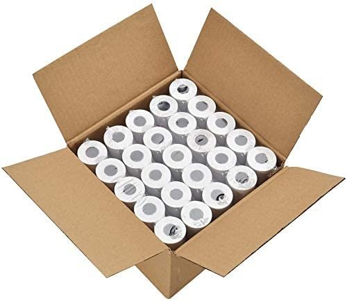 FungLam Thermal Paper Rolls 2 1/4" x 165' Cash Register POS Receipt Paper (50 Rolls) - Product Image